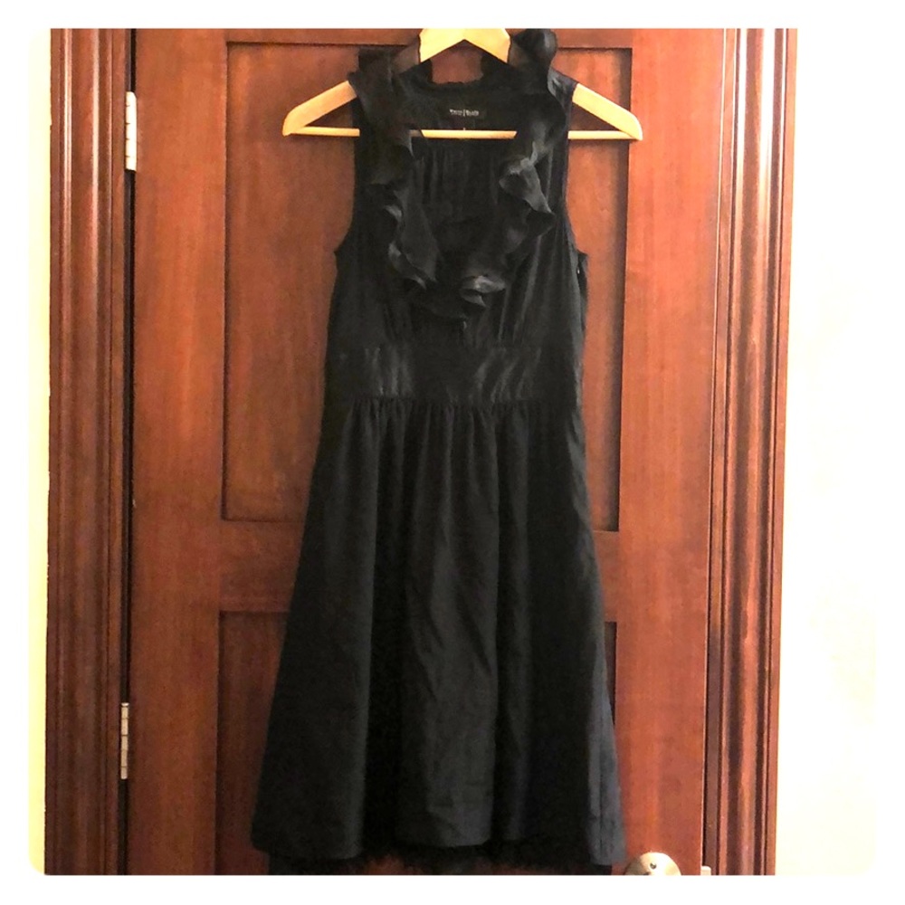 White House black market silk dress size 2